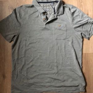 Men’s Ted Baker Gray Polo